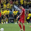 Borussia Dortmund tat sich im Heimspiel gegen den 1.FC Köln lange schwer, siegte am Ende aber 1:0.