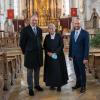 Beim offiziellen Abschied der St. Josefskongregation in Pfaffenhausen dabei waren (von links) Bürgermeister Thomas Leinauer, Generaloberin Schwester Katharina Wildenauer sowie der stellvertretende Landrat Michael Helfert.