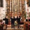 Das Nördlinger Bachtrompeten Ensemble  versetzte die Mertinger Pfarrkirche St. Martin in vorweihnachtlichen Zauber.