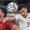 Calhanoglu (links) im Duell gegen Florenzi.