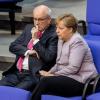 Bundeskanzlerin Angela Merkel und der ehemalige Unions-Fraktionschef Volker Kauder gaben in der CDU lange den Ton an.