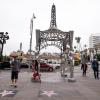 Der Täter hat auf dem Walk of Fame in Hollywood eine Statue von Filmlegende Marilyn Monroe gestohlen. 