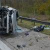 In ihrem Auto drei ihrer Kinder. Wie sich später herausstellte, waren die Kinder schon vor dem Unfall tot.