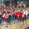 Die Nachwuchsmusiker der „Prima musica“ unter Leitung von Manfred Förg stellen sich gern Herausforderungen, das bewiesen sie beim Konzert in der Schulaula.  