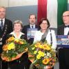 Freuten sich über die gelungene Festschrift: (v.l.) Bürgermeister Hans Lotterschmid, Erika Wagner, Baron Federico von Beck-Peccoz, Marianne Liebhart und Herausgeber Prof. Dr. Willhelm Liebhart.