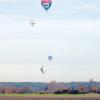 LT-Leser Simpert Morgenländer aus Igling fotografierte die Ballone im Westen.