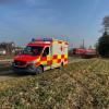 Ein Unfall hat sich am Dienstagmorgen auf der Bahnstrecke München-Lindau im Gemeindebereich Penzing ereignet. Eine Person kam dabei ums Leben.