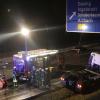 Am Montag Abend ereignete sich ein Unfall auf der A8 auf Höhe der Ausfahrt Dasing.