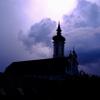 Donnerstagnacht läuteten in Dießen die Wetterglocken. Das Foto zeigt ein Wetterleuchten am Abend des 13. August, auch da läuteten im Marienmünster die Glocken. 