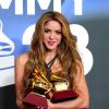 Drei Trophäen: Shakira räumte bei den Latin Grammy Awards richtig ab.