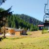 Hoch, höher, Oberammergau: Die Kolbensattelhütte am Startpunkt der Bahn liegt auf 1270 Metern Höhe. Sie ist unter anderem im Kolbensessellift erreichbar.