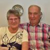 Seit 60 Jahren glücklich miteinander verheiratet: Ingeborg und Klaus-Jürgen Nartschick aus Ludwigsmoos feiern ihre Diamantene Hochzeit. 	