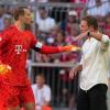 Sollen sich ausgesprochen haben: Münchens Torhüter Manuel Neuer und Trainer Julian Nagelsmann.