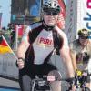 Andreas Franz im Ziel der „Cape Argus Pick n Pay Cycle Tour“ in Kapstadt. Der 52-Jährige brauchte 3:38 Stunden für die 110 Kilometer. 