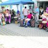 Mit flottem Getrommel und lustigen Einlagen feierten die Bewohner des Hauses St. Vinzenz in Oberbernbach ein Sommerfest. Foto: Haus St. Vinzenz