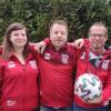 Die Fußball-Familie Feicht: Tochter Sabrina, Sohn Florian, Vater Max und Sohn Tobias spielen allesamt in den Farben des TSV Behlingen-Ried. 