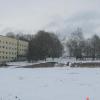 Die Baugrube am Krankenhaus Aichach ist ausgehoben. Im April soll mit den Arbeiten am Neubau begonnen werden. 