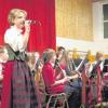 Die Jugendkapelle des Musikverein Zöschingen begeisterte das Publikum – vor allem der Gesang von Tamara Bohnert.  