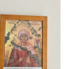 Ein Bild der Corona-Ikone: Sie soll einmal in der Kapelle hängen.
