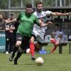 Jahn Landsberg auf dem Weg zum Meistertitel: Da Igling unterlag, genügte der Piotrowski-Elf (links) ein 0:0 gegen den TSV LandsbergII, um vorzeitig den Aufstieg klarzumachen. 	