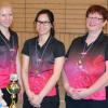 Riedlingens Tischtennis-Damen verteidigten den Kreispokal: (von links) Franziska Keßler, Sonja Grob und Sybille Wegener.  
