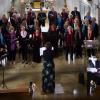 „Zwischen Himmel und Erde“ hieß das Jubiläumskonzert des Kirchenchors Emersacker. 	Foto: Michael Daum