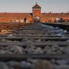 Blick auf das Eingangsportal im ehemaligen deutschen Konzentrationslager Auschwitz: Ein Mann musste sich vor Gericht verantworten, weil er volksverhetzende Motive gepostet hatte. 