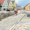Die Neugestaltung der Neuburger Straße ist einer der größten Punkte im Monheimer Haushalt 2012.  