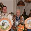 Ehrung bei den Schützen in Handzell: (Von links) Georg Witzenberger, Joachim Kruck, Jutta Meier, Carina Mitterhuber und Herbert Hackenberg.  	