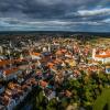 Der Landkreis Dillingen, hier ein Blick auf die Kreisstadt, zählt zu den glücklichsten Deutschlands.