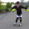 Patrick Stimpfle aus Tussenhausen gehört zu den besten Inline-Alpin-Fahrern Deutschlands. Er weiß genau, worauf es beim Inlineskaten ankommt und welche Ausrüstung man benötigt. 	