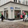 Das Modehaus Brax gibt seinen Standort am Moritzplatz 4 auf. Ein Umzug steht an. 