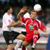 Der SV Wacker Burghausen spielte eine Zeit lang sogar in der 2. Bundesliga - wie hier gegen den 1. FC Köln mit Lukas Podolski am Ball.