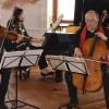 Das TriOdyssee mit Laurent Albrecht Breuniger 
(Violine), Romain Garioud (Cello) und Rinko Hama (Flügel) spielte vom Allerfeinsten.