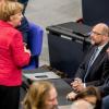 Angela Merkel und Martin Schulz könnten künftig zusammen regieren.