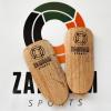 Die Schienbeinschoner von ZamBam Sports bestehen zu 100 Prozent aus Bambus.