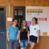 Sie haben sich erfolgreich gemeinsam ganz selbstständig auf das Abitur vorbereitet: (von links) Moritz Deininger, Ellen Lipp und Madita Sonntag. 	 	