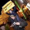 Über 2000 Menschen demonstrierten in Augsburg gegen den Besuch Frauke Petrys im Rathaus.