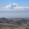 Imposanter Anblick: Der Ararat von armenischer Seite gesehen. 