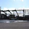 Der Brand auf dem Gelände einer Biogasanlage bei Osterberg hat großen Schaden angerichtet.