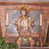 Eine barocke Halbfigur des heiligen Valentin ist in der Kirche in Balzhausen zu finden. 	