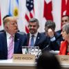 Donald Trump und Theresa May Ende Juni beim G20-Gipfel im japanischen Osaka: Nun gibt es Ärger zwischen den USA und Großbritannien.
