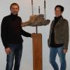 Fundstücke aus Holz werden im Atelier von Stefan und Andrea Pilz zum Teil ihrer künstlerischen Arbeit.  	