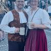 Der Landtagsabgeordnete Fabian Mehring und seine Frau Franziska sind Fans des Friedberger Altstadtfests.