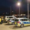 Bis etwa 22 Uhr war die Polizei am Impfzentrum in Bad Wörishofen im Einsatz.