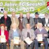 15 Männer und eine Frau gründeten vor 50 Jahren den FC Seestall.  