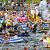 Um 16 Uhr breitet sich auch dieses Jahr am Schwörmontag die Feier auf die Donau aus. Bei Sommerwetter rechnen die Veranstalter mit bis zu 6000 Menschen beim Nabada. 