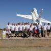 Auf der Air Force Base Sheppard spielte die Bavarian-Texas-Band beim Oktoberfest. Danach stand für die Musiker und Mitreisenden eine Besichtigung samt Gruppenfoto auf dem Programm.