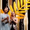 Fan Bingbing (links) und Jessica Chastain bei der Eröffnungszeremonie der 70. Filmfestspiele in Cannes.