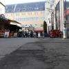 Problemzone Bäckergasse auf dem Stadtmarkt: Die Schäden am Pflasterbelag sind nicht zu übersehen. 